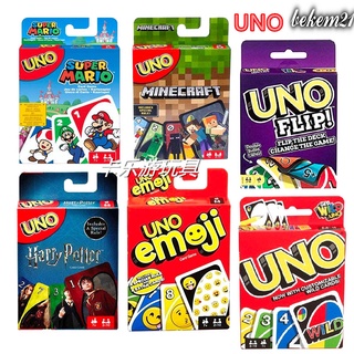 (nhiều mẫu) Thẻ bài Uno Các Loại Bộ bài trò chơi Uno Classic, Wild, Skip Bo, Flip, Phase 10, DOS, BTS, Harry Porter,Supe