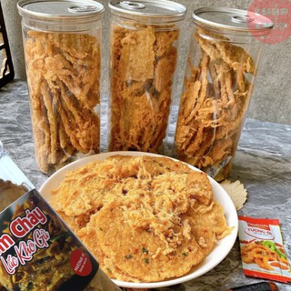 Cơm cháy lắc chà bông, cơm cháy chà bông 300g Chóp Chép đồ ăn vặt Bình Dương