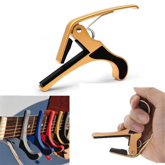 Capo Đàn Guitar Acoustic Classic- Capo Ukulele Giá Rẻ chính hãng