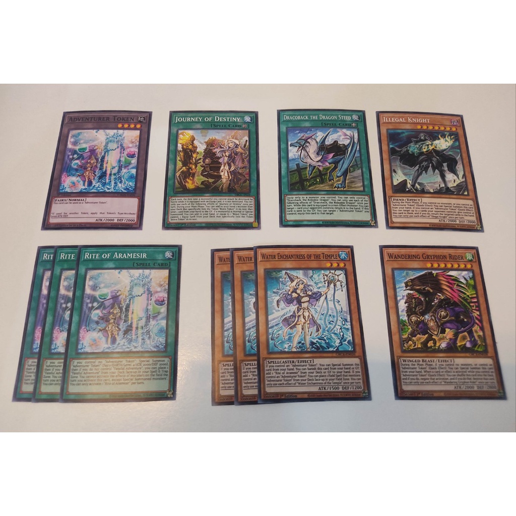 Bài Yu-gi-oh in theo set - Adventurer token (Brave token)