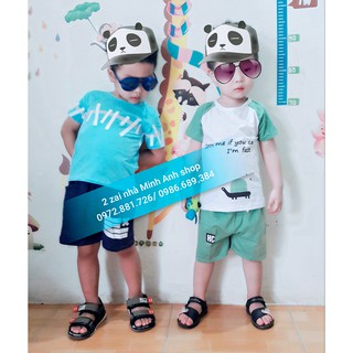 Combo 5 bộ bé trai Cotton 4c (ảnh thật)