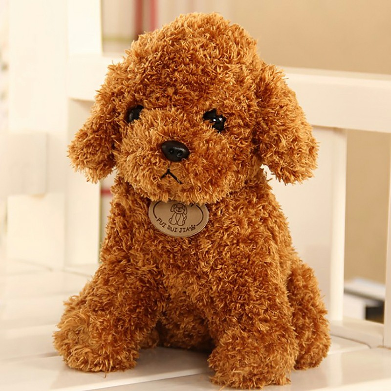 Chó Poodle Lông Xù Nhồi Bông Cao Cấp - Gấu Bông Chó - Thú Nhồi Bông quà tặng sinh nhật dành cho bé