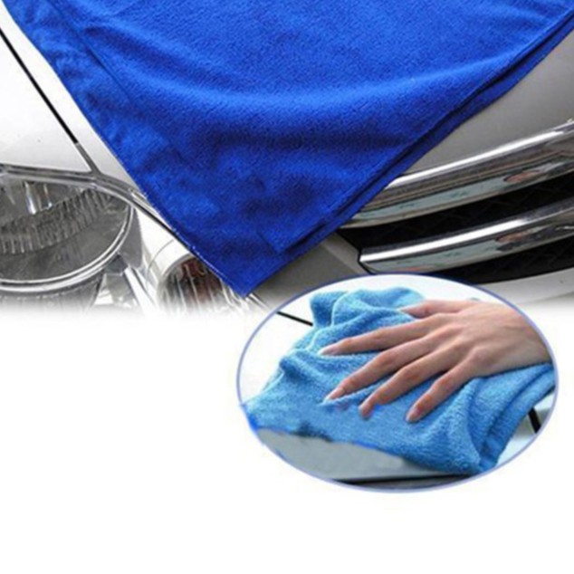 Khăn lau ô tô, lau khô, chống xước xe vải coton nhanh khô siêu mịn