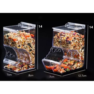hộp tự động đựng thức ăn cho hamster thỏ bọ ú