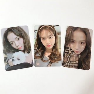 Ảnh Card Jisoo Blackpink Selca | Card Bo Góc Jisoo Jennie Rose' Lisa Blackpink