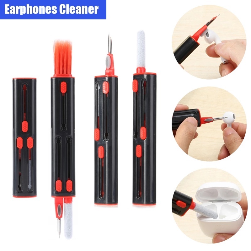 Bộ Dụng Cụ Vệ Sinh Bàn Phím Máy Tính 4 Trong 1