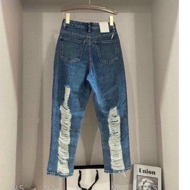 Quần jean rách sau hàng L1