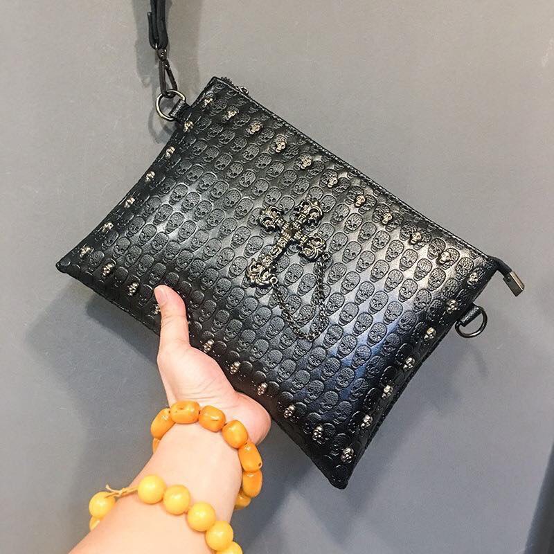 [ SALE HOT ] VÍ CLUTCH HỌA TIẾT THÁNH GIÁ CAO CẤP