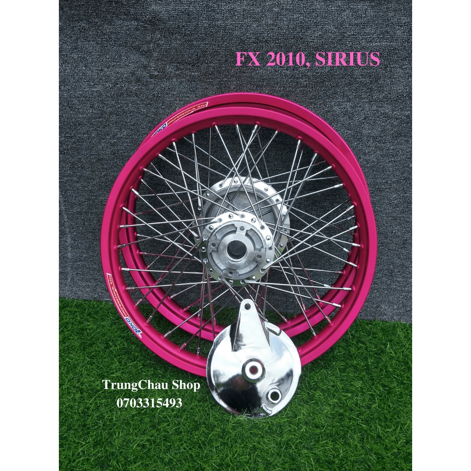 CẶP BÁNH CĂM FX 2010 , SIRIUS NIỀNG YOKO KÈM MÁ ĐÙM MẠ CROM