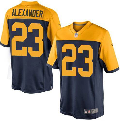 Áo Thun Thể Thao Dáng Rộng Màu Xanh Lá Cây NFL Số 23 Jaire Alexander Legend Jersey Unisex