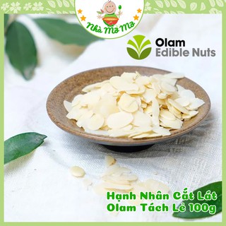 Hạnh Nhân Tươi Cắt Lát Úc Olam Tách Lẻ 100g