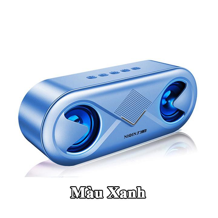 Loa blutooth nghe nhạc Goden House S6 cao cấp, loa không dây để bàn tích hợp công nghệ âm thanh stereo siêu trầm ấm