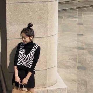 Áo gile ngựa vằn