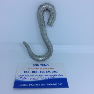 Móc quạt trần không đế 10 phân, 15 cm