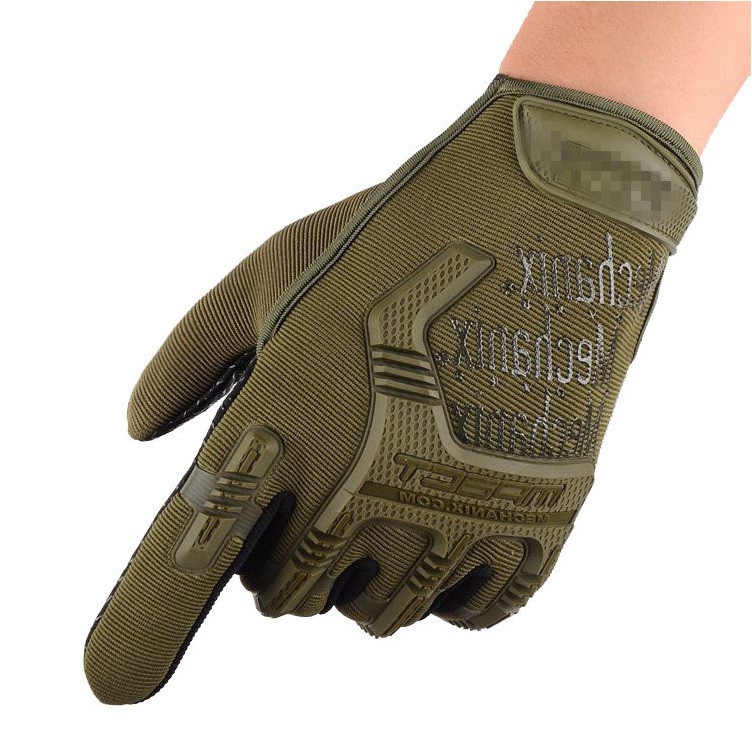 Găng Tay Xe Máy, Bao Tay Đi Phượt MPact - Mechanix Full Ngón Có Gù Bảo Vệ Chuyên Moto Thể Thao