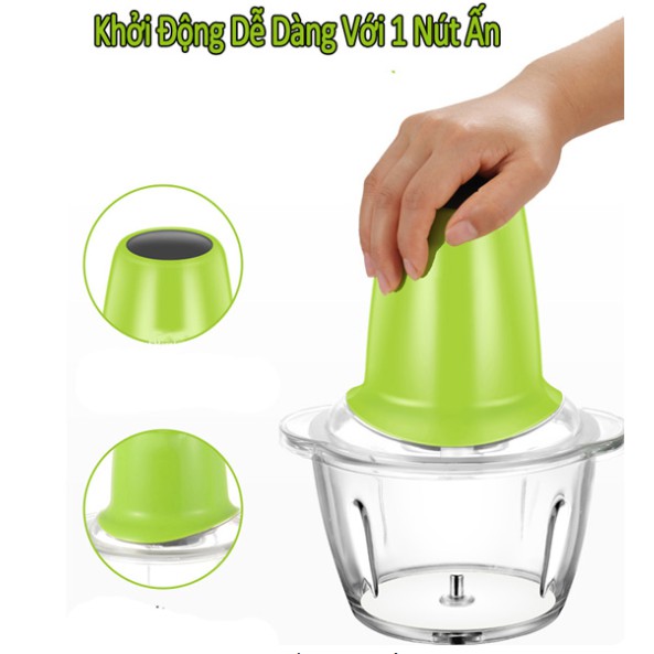 Máy xay thịt cối thủy tinh MAGIC, Máy xay đa năng cối thủy tinh