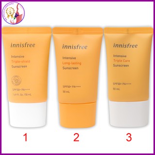 Kem chống nắng innisfree perfect uv protection cream long lasting for oily skin spf 50 pa+++( dành cho da dầu)