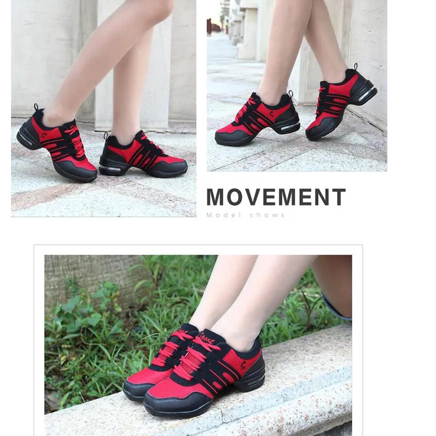 Giày khiêu vũ/ thể thao nhẹ chống trượt thoáng khí cho nữ