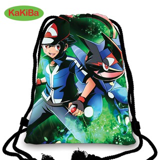 Balo dây rút in hình Pokemon
