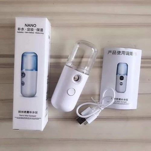 Bình Phun Sương Nano Mini Cầm Tay Tạo Độ Ẩm Làm Mát Cấp Ẩm Cho Da