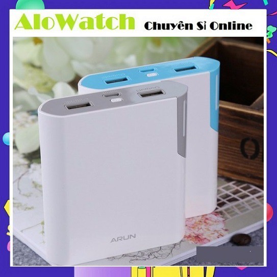 💰Sỉ💰 Pin Sạc Dự Phòng Arun 10400mAh - Pin Phòng Arun 10.400mAh Chính Hãng Y40