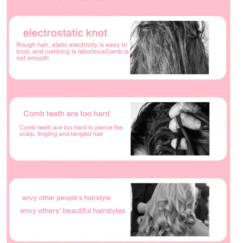 Lược Chải Tóc Tạo Kiểu Hình Chữ Z Dành Cho Nữ