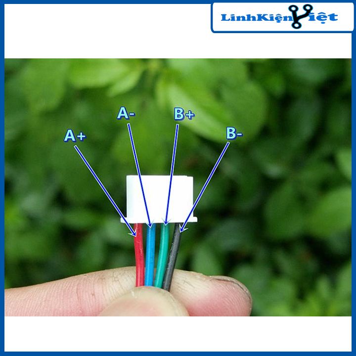 Động cơ bước 1.8 độ kích thước 57x76mm mô-men xoắn cao 1.2Nm