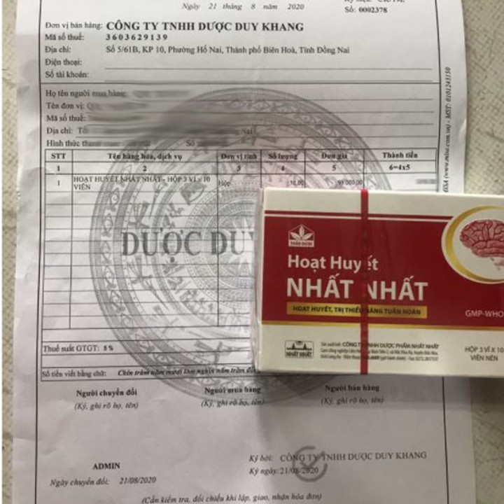 Hoạt huyết nhất nhất giúp lưu thông tuần hoàn máu, ngừa tai biến, đột quỵ, hộp 30 viên coastlinecarepharmacy | BigBuy360 - bigbuy360.vn