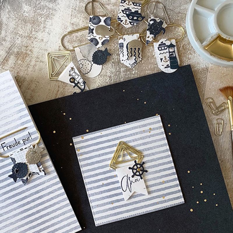 Khuôn Cắt Giấy Kim Loại Hình Ngọn Hải Đăng Xinh Xắn