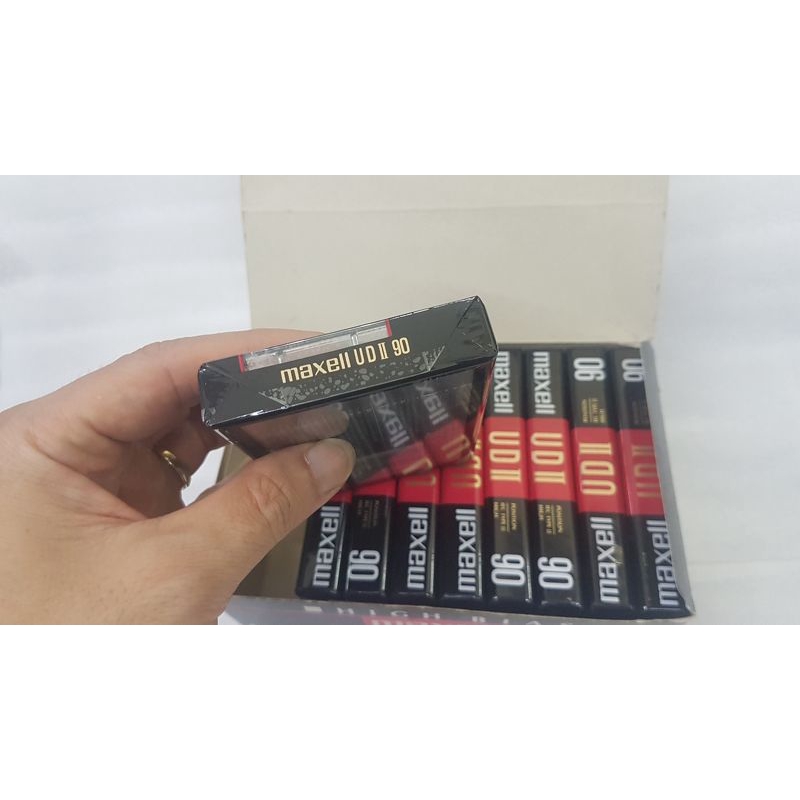 01 BĂNG UDII MỚI NGUYÊN CHƯA BÓC SEAL NEW ORIGINAL 100% CASSETTE UDII 90MIN IEC TYPE II 1991 US