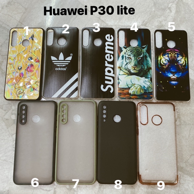 Ốp lưng Huawei P30 lite, nova 4e chống sốc và ốp dẻo màu