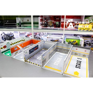 DIORAMA GARAGE CHO Ô TÔ TỈ LỆ 1:24 PK095