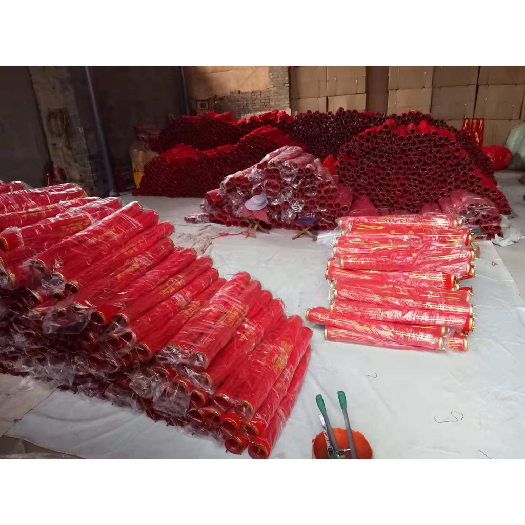 Combo 10 đèn lồng #40(ĐK 30cm) vải nhung cao cấp trang trí tết