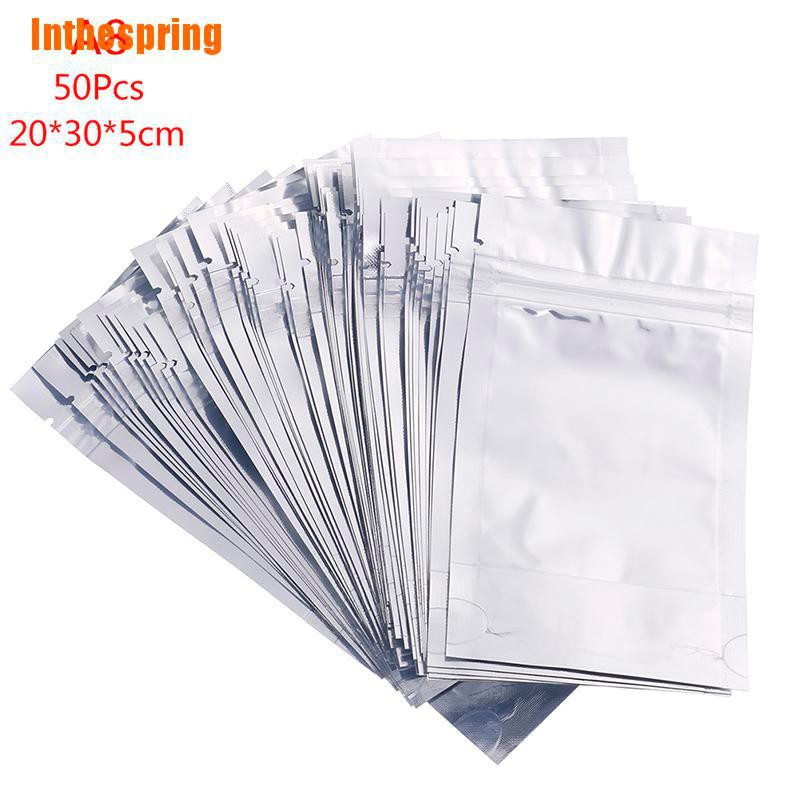 Set 50 Túi Zip Trong Suốt Đựng Thực Phẩm