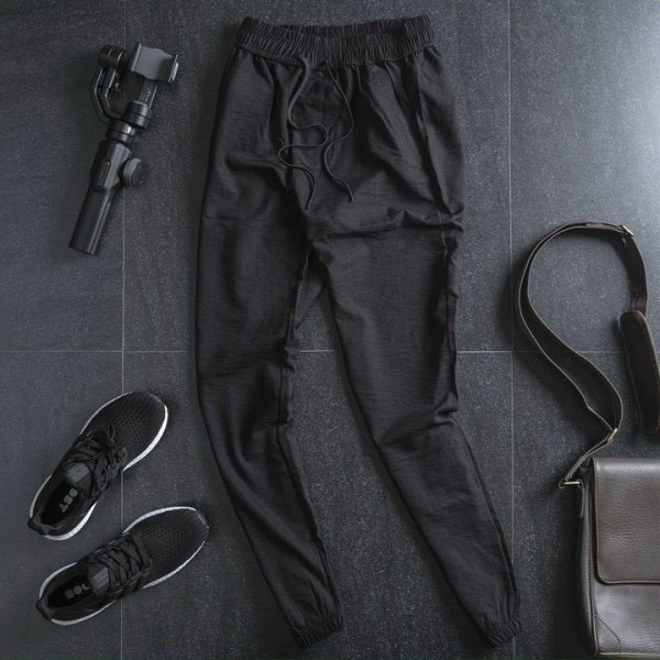 Quần jogger đũi nam thời trang, chất lượng vải tốt REVOTI J03 | BigBuy360 - bigbuy360.vn
