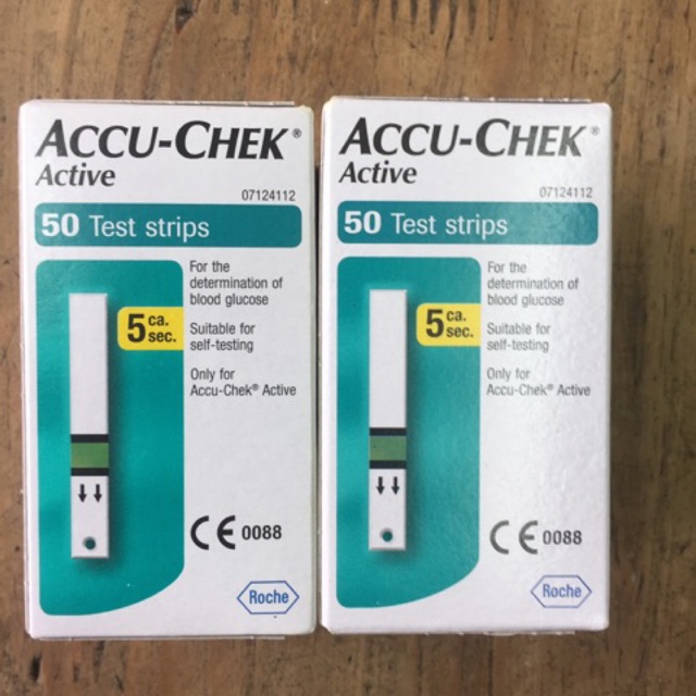 Que thử đường huyết Accu check Active 50