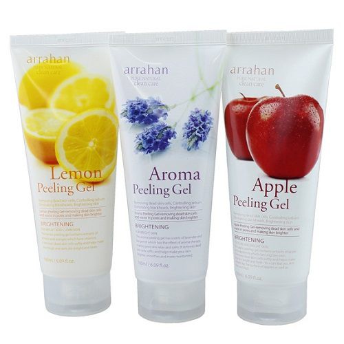 Tẩy da chết Peeling gel với ba hương vị táo,cam,oải hương