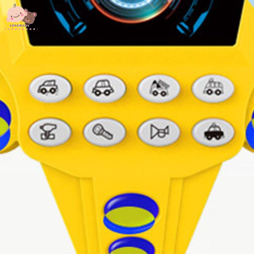 Vô Lăng Xe Hơi Đồ Chơi Tương Tác Có Âm Thanh Cho Bé