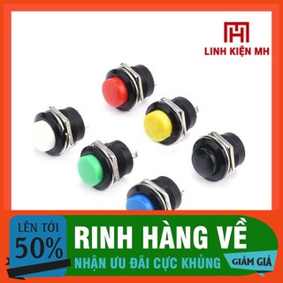 Nút nhấn giữ - nút nguồn 5a 250vac 16mm