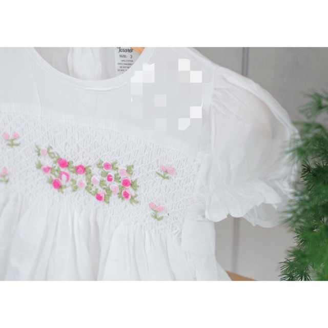 Váy Smock Cụm Hoa