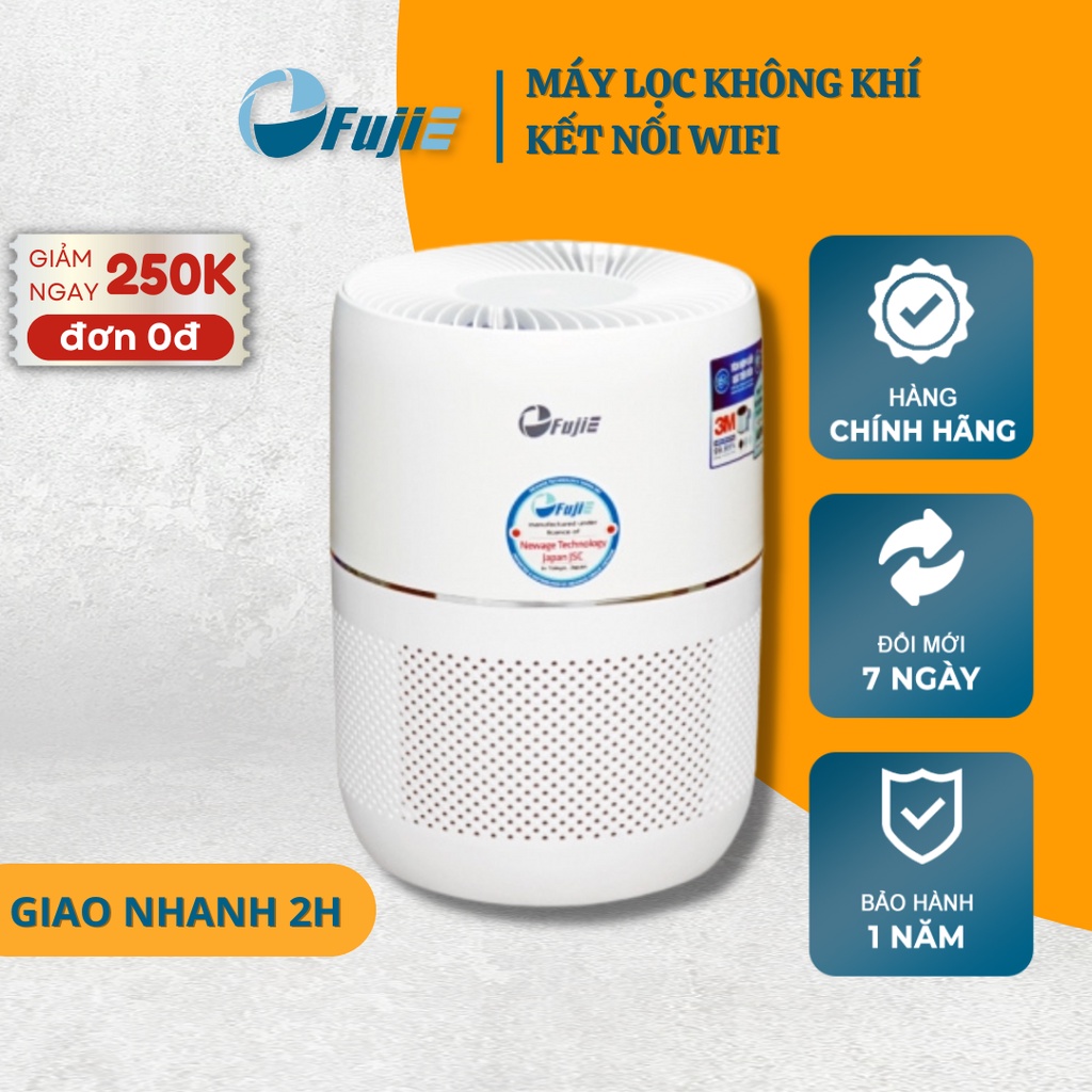 Máy Lọc Không Khí Thông Minh kết nối Wifi FujiE AP300, công nghệ Nhật Bản, bảo hành 12 tháng toàn quốc