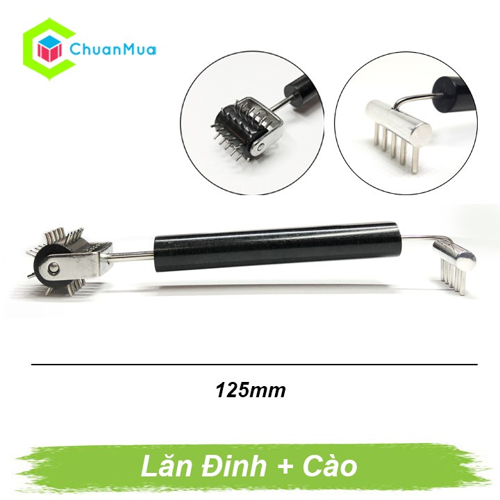 Thanh Lăn Đinh Cào Nhỏ Dụng Cụ Diện Chẩn Bùi Quốc Châu (Cào Đinh, Giảm Đau, Thư Giãn, Lăn Cào Mặt, Trán,...)