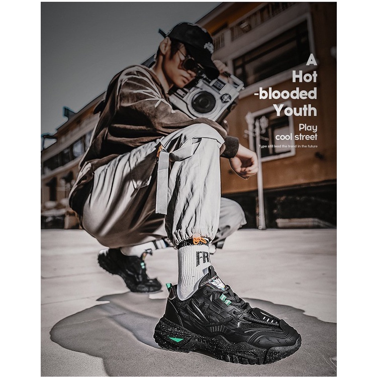 Giày sneaker nam nữ cánh chim TL943 Shop Thành Long chuyên giày nam | BigBuy360 - bigbuy360.vn