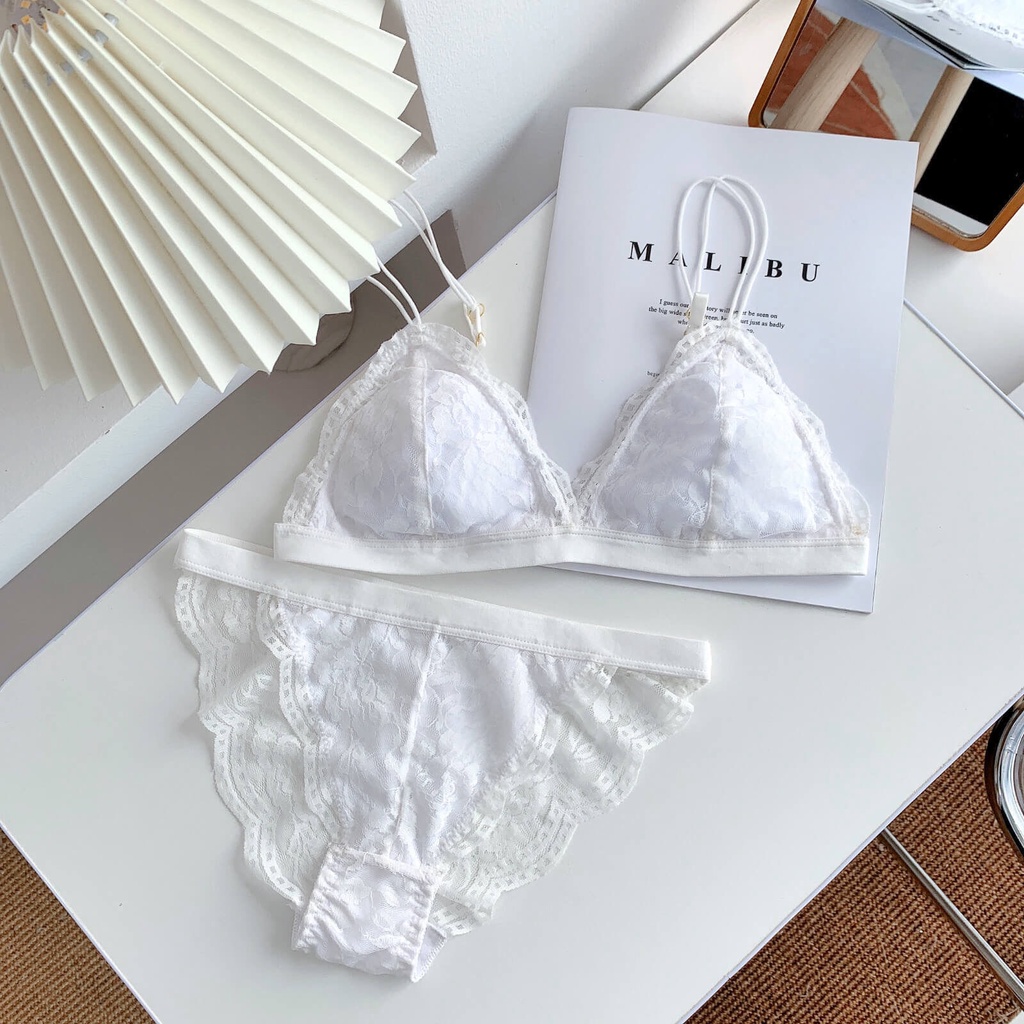 Áo Ngực Không Đường May Có Vòng Kim Loại Mỏng Gợi Cảm