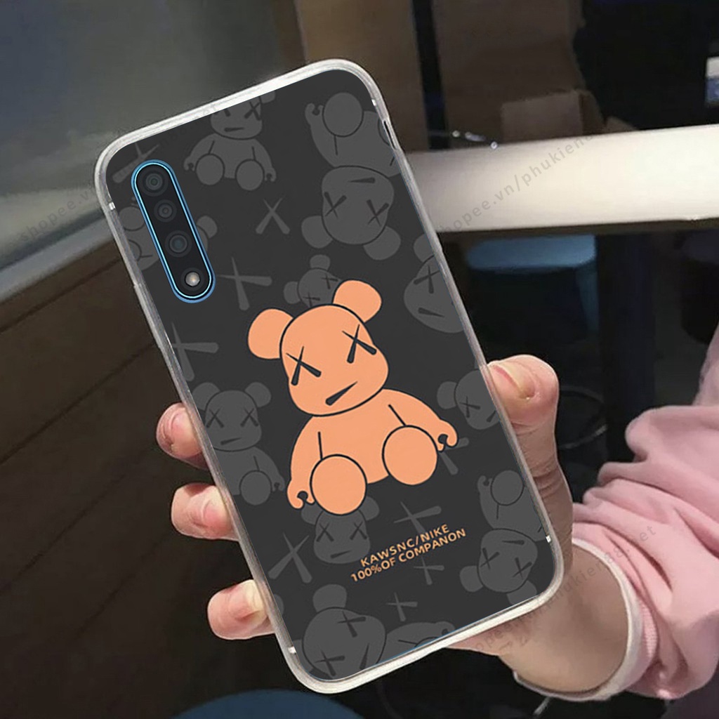 Ốp lưng Vsmart Live hình Robot Bear, Kawsnc bảo vệ điện thoại