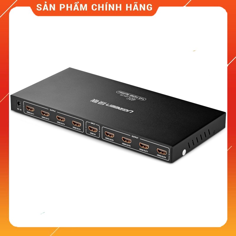 Bộ chia HDMI 1 ra 8 Ugreen 40203 - Hàng Chính Hãng