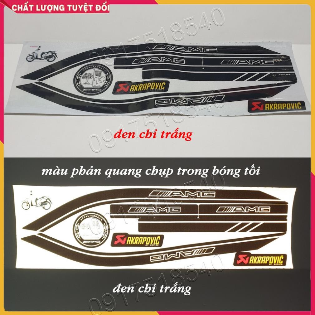 Tem Chỉ AMG Phản Quang 3M Dán SH Việt 2020 - 2021 (Loại 1)