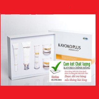 Bộ mỹ phẩm đặc trị nám trắng da kayoko plus hàng xách tay