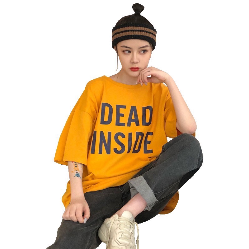 Áo Thun Unisex INSIDE G474, Tay Lỡ Form Rộng