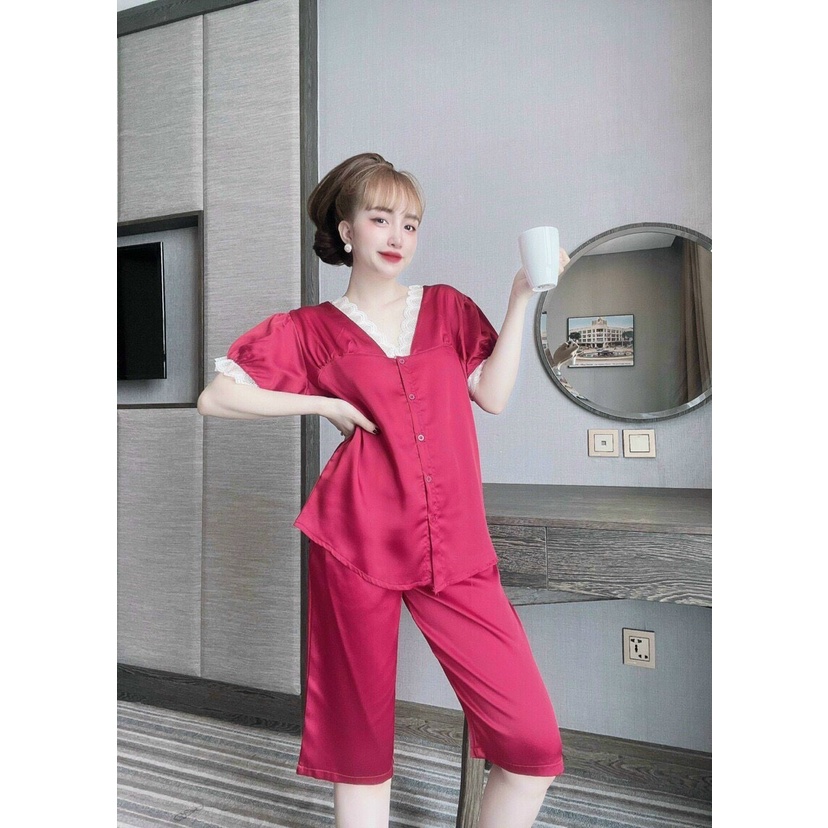 [ Miễn Phí Ship 2022 ] Set bộ tuyết nhung, set bộ ngủ vải trơn mặc siêu thích siêu mát